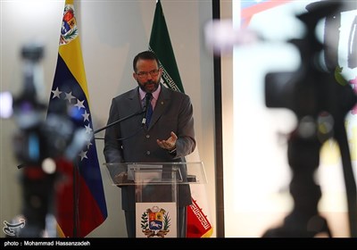 نشست خبری خسوس گریگوری گونزالس سفیر ونزوئلا در تهران