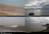 ‌دریاچه ارومیه جان گرفت‌ + تصاویر