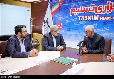 حضور رئیس سازمان فرهنگی هنری شهراری تهران در خبرگزاری تسنیم
