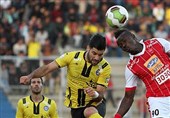 بوشهر|پیروزی پرسپولیس تهران در مقابل تیم پارس جنوبی‌جم در نیمه نخست