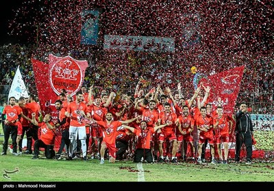 پرسپولی قهرمان هجدهمین دوره لیگ برتر فوتبال