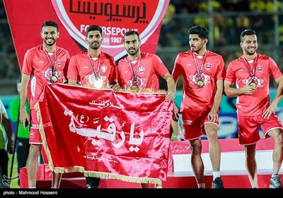 پرسپولی قهرمان هجدهمین دوره لیگ برتر فوتبال