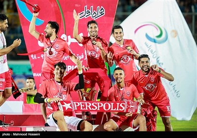 پرسپولی قهرمان هجدهمین دوره لیگ برتر فوتبال