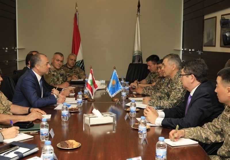 افزایش همکاری‌های نظامی قزاقستان و لبنان