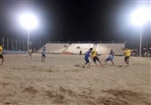 درخشش قاطع تیم فوتبال ساحلی پارس جنوبی بوشهر مقابل نماینده آبادان