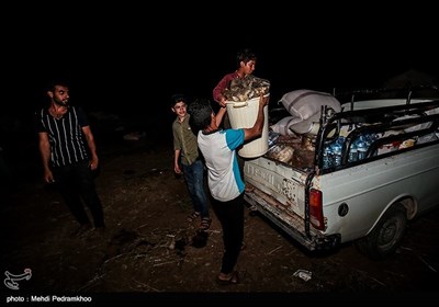 رمضان سخت سیل‌زدگان در جنگل‌های حمیدیه