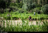 طبیعت بهاری تفرجگاه بند ارومیه به روایت تصویر