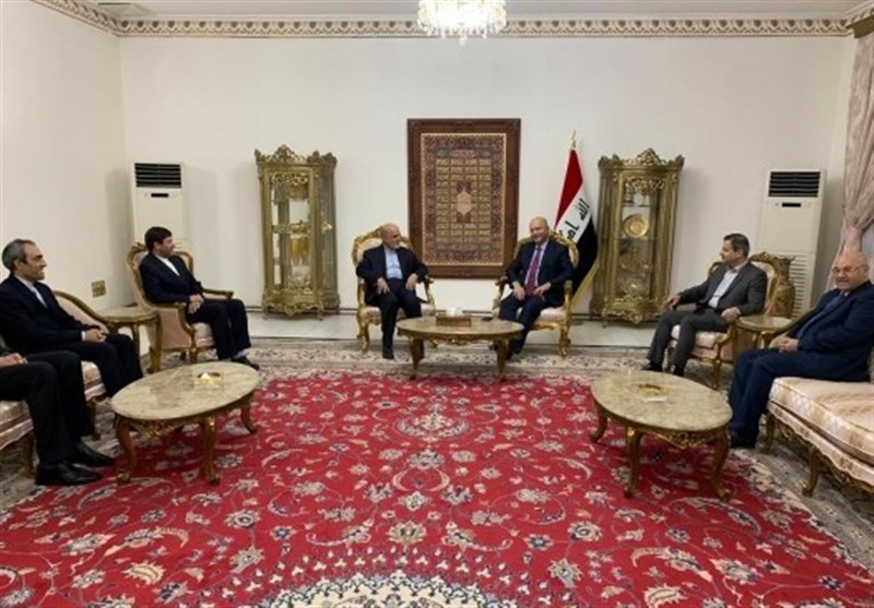 دیدار سفیر ایران و برهم صالح؛ تاکید بر مذاکرات برای کاهش تنش در منطقه