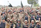 بازدید فرمانده کل ارتش پاکستان از خط مرزی افغانستان