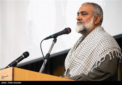سخنرانی سردار محمدرضا نقدی معاون هماهنگ کننده جدید سپاه پاسداران 