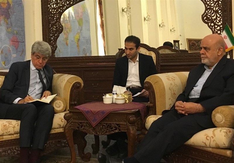 دیدار سفیران ایران و فرانسه در بغداد