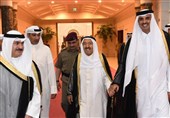 امیر قطر با همتای کویتی خود دیدار کرد