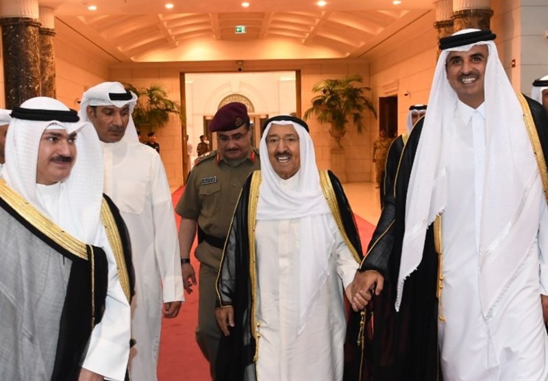 پیام شفاهی امیر کویت به همتای قطری‌اش
