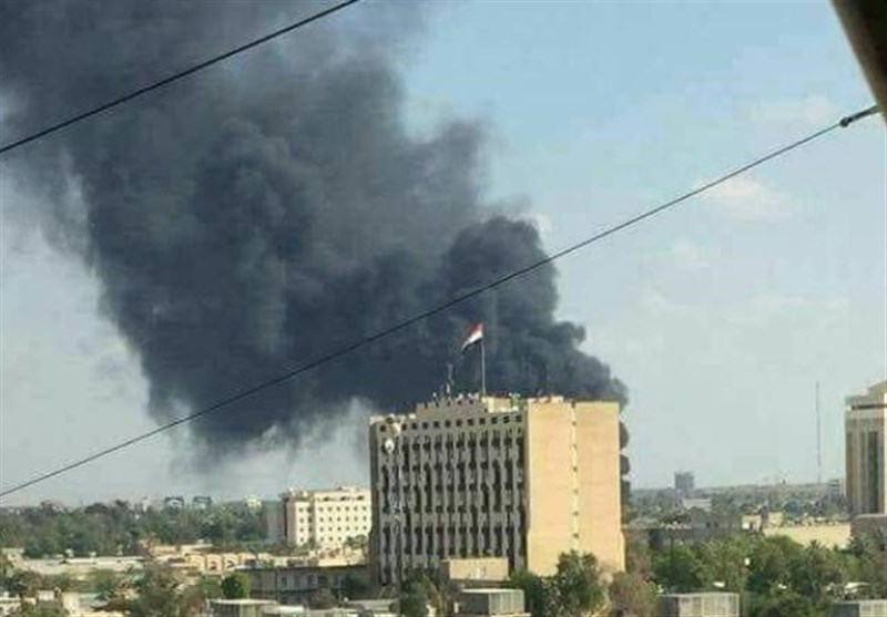 بغداد کے گرین زون میں امریکی سفارتخانہ کے مضافات میں دھماکہ