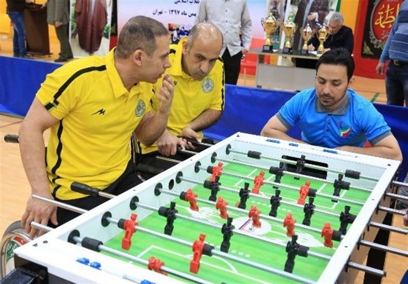 اعزامی تیم ملی فوتبال روی میز جانبازان و معلولین به رقابت‌های جهانی