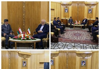 وزیر الخارجیة الإیرانی یستقبل نظیره العمانی