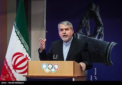 سخنرانی سیدرضا صالحی امیری رئیس کمیته ملی المپیک در مراسم افتتاح موزه ملی ورزش، المپیک و پارالمپیک