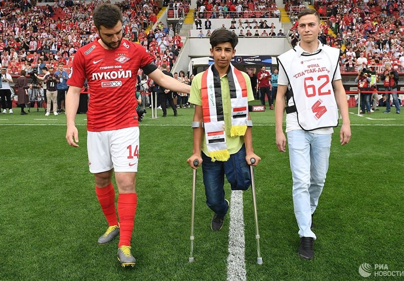 فوتبال جهان| پرداخت هزینه پای مصنوعی نوجوان کربلایی توسط تیم اسپارتاک مسکو