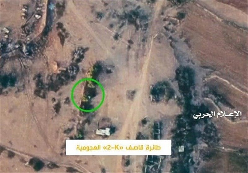 سلاح الجو المسیر الیمنی ینفذ هجوما على مطار نجران