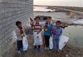 کمک‌های بشردوستانه مردم لبنان و سوریه در مناطق سیل‌زده + تصاویر