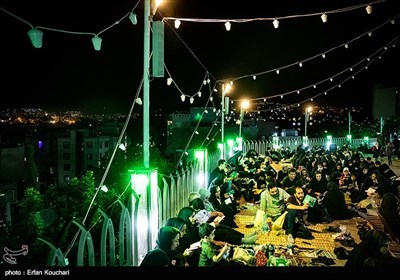 مراسم احیای شب نوزدهم رمضان - امامزاده پنج تن