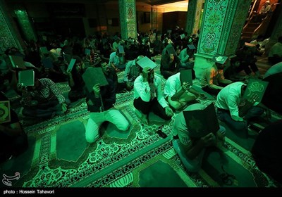 مراسم احیای شب نوزدهم ماه رمضان -کیش