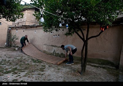 مراسم جزء خوانی قرآن کریم درروستای کوهستان بهشهر-مازندران