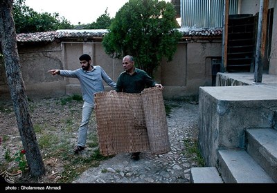 مراسم جزء خوانی قرآن کریم درروستای کوهستان بهشهر-مازندران