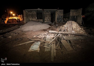 ساخت و ترمیم منازل سیل زده روستای سید ظاهرتوسط گروه جهادی شهدای مدافع حرم