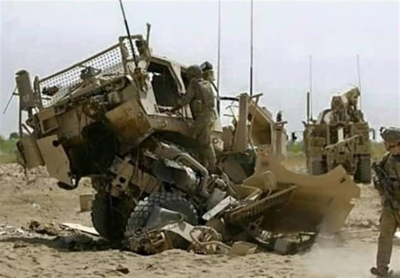 انفجار در مسیر کاروان نیروهای خارجی در جنوب افغانستان