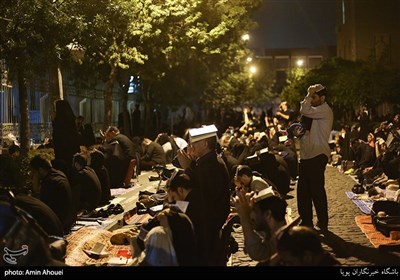 مراسم احیای شب قدر - مسجد ارک