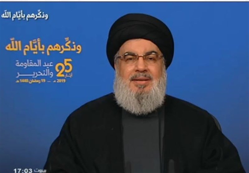 Hezbollah Standing Firm against US, Israeli Plots: Nasrallah