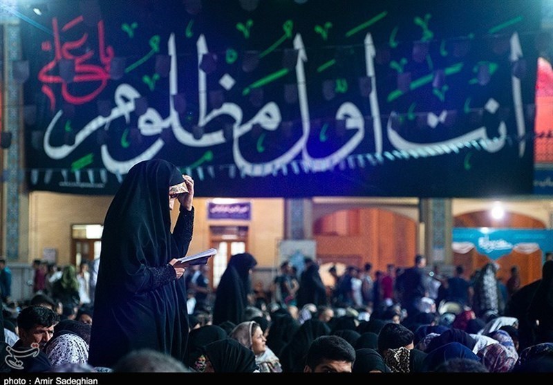 طنین ندای « الغوث الغوث» مردم شیراز در جوار سومین حرم اهل بیت‌+ تصاویر‌