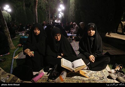 مراسم احیای شب قدر - دانشگاه تهران