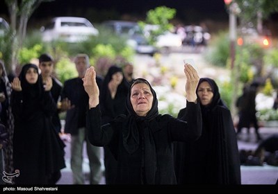 مراسم احیای شب قدر- مزار شهدای گمنام دانشگاه امام حسین(ع)