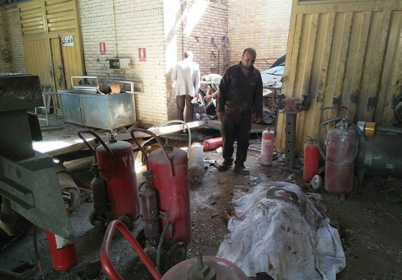 تهران| انفجار مرگبار در کارگاه شارژ سیلندرهای گاز + تصاویر
