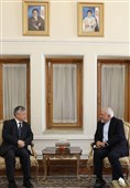 دیدار سفیر چین با ظریف در پایان مأموریتش در ایران