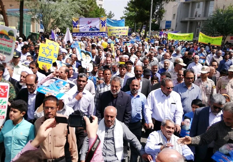 نه به معامله قرن| راهپیمایی پرشور مردم مازندران در روز قدس برگزار شد