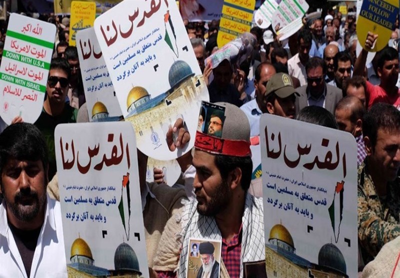 المیادین: میلیون‌ها ایرانی برای یاری فلسطین به خیابان‌ها آمدند