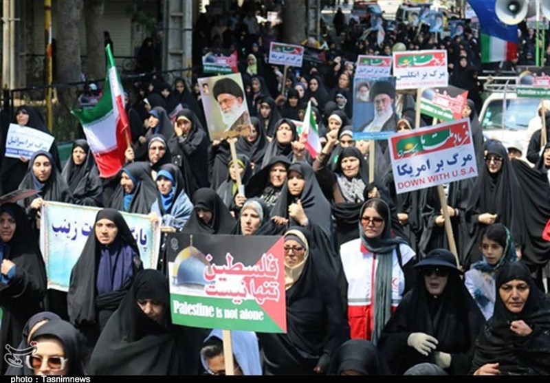 راهپیمایی روز قدس در شهرستان‌های تهران