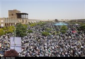 نه به معامله قرن| جلوه‌های باشکوه حضور مردم اصفهان در راهپیمایی روز قدس + تصاویر