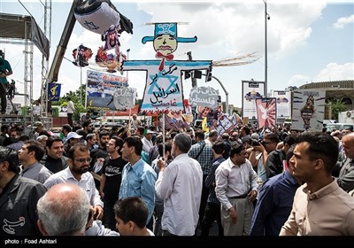 مسيرة يوم القدس العالمي في طهران