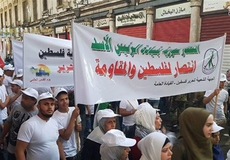 برگزاری راهپیمایی روز جهانی قدس در سوریه؛ سفیر ایران: معامله قرن محکوم به شکست است