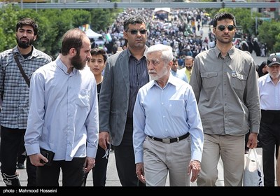 حضور سرلشکر صالحی در راهپیمایی روز جهانی قدس در تهران
