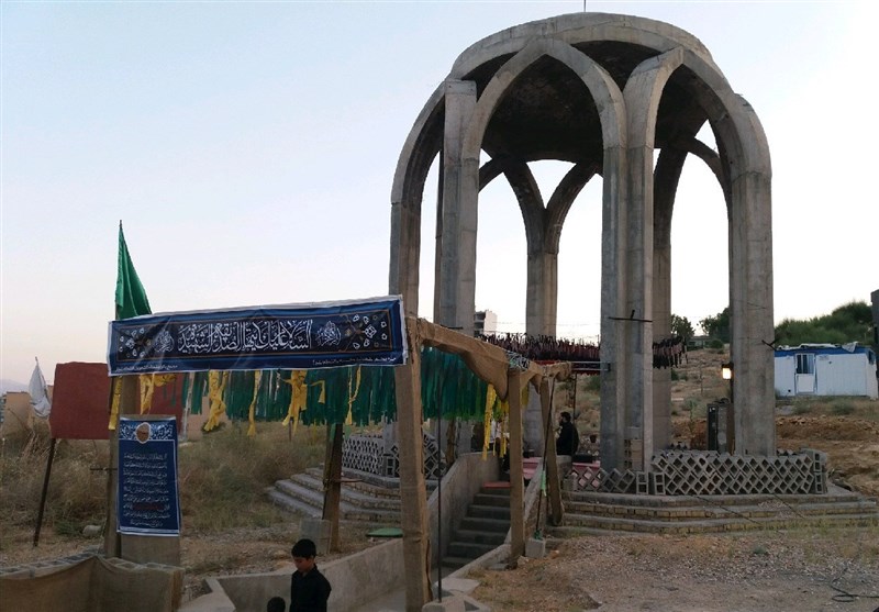 طرح ساخت المان شهدای گمنام دانشگاه شیراز نیمه‌تمام رها شده است