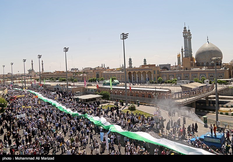 راهپیمایی روز جهانی قدس در قم