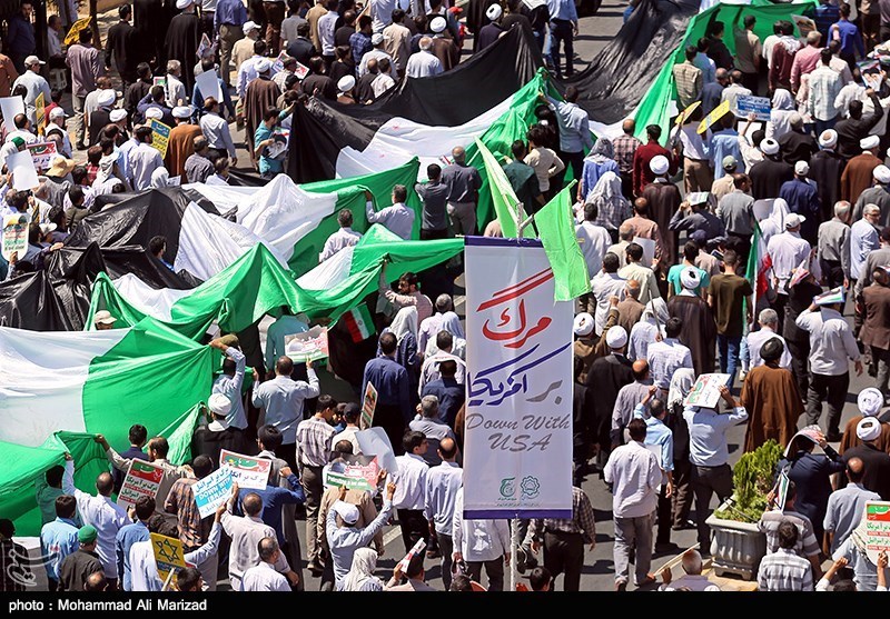 حضور دشمن‌شکن ‌مردم ‌950 شهر ایران در راهپیمایی روز قدس‌ /‌ &quot;نه بزرگ&quot; ملت ایران ‌به معامله قرن / شکست معامله قرن و تثبیت آرمان فلسطین + تصاویر