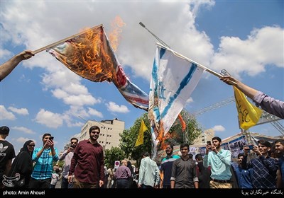 راهپیمایی روز جهانی قدس در تهران