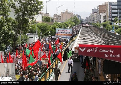 راهپیمایی روز جهانی قدس در تهران