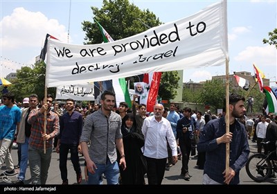  راهپیمایی روز جهانی قدس در تهران 